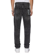 Mens Chitch Selvedge Replika Black Slim Denim Jeans - Black