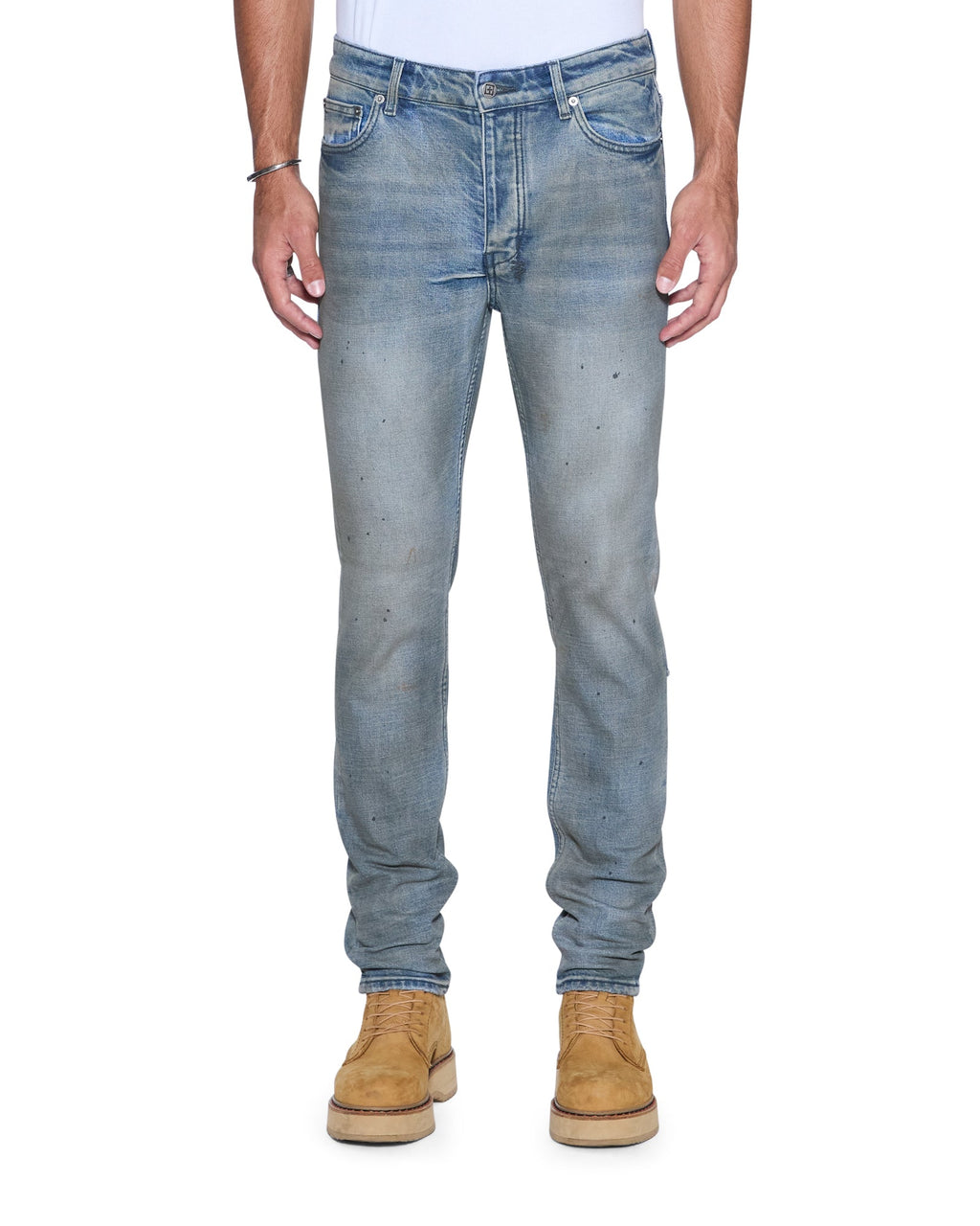 Mens Chitch Workshop Blue Slim Denim Jeans - Denim