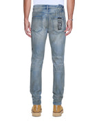 Mens Chitch Workshop Blue Slim Denim Jeans - Denim
