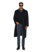 Mens Chitch Selvedge Ny Black Slim Denim Jeans - Black