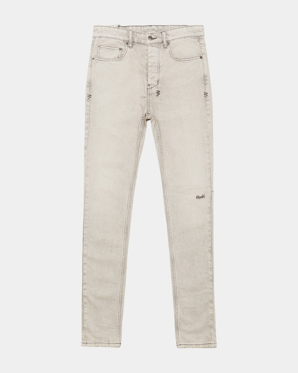 Mens Chitch Pluto Slim Denim Jeans - Grey