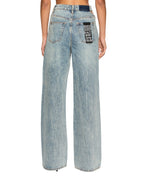 Womens Detached Jean Youth Relaxed Denim Jeans - Denim