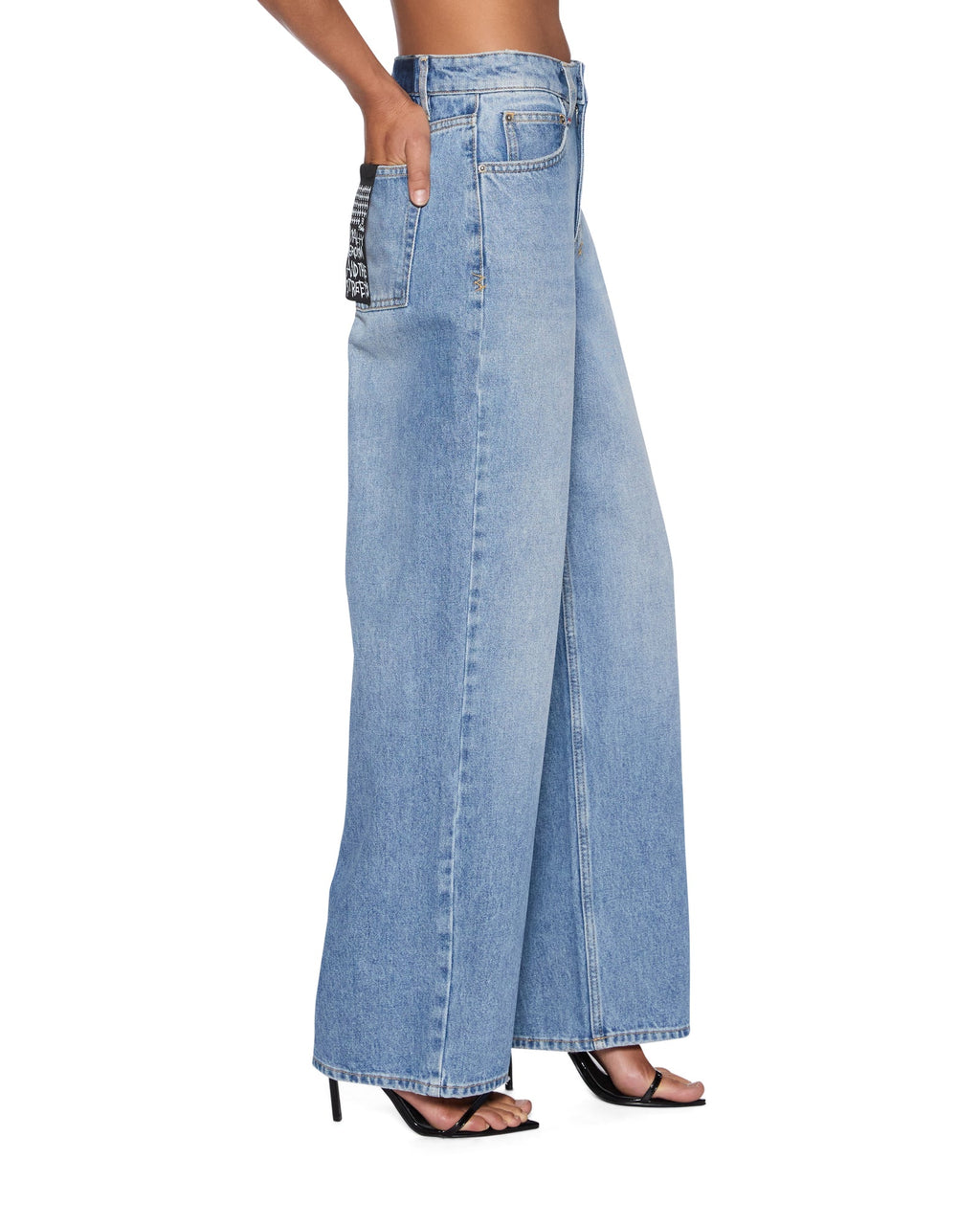 Womens Empire Jean Horizon Straight Denim Jeans - Denim