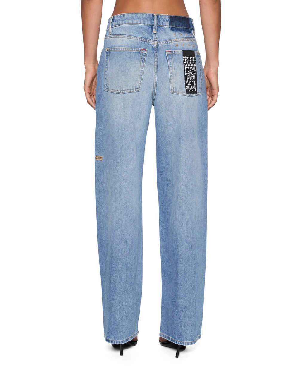 Womens Empire Jean Horizon Straight Denim Jeans - Denim