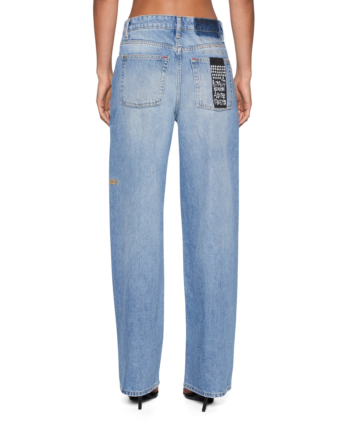 Womens Empire Jean Horizon Straight Denim Jeans - Denim