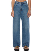 Womens Empire Jean Relik Relaxed Straight Denim Jeans - Denim