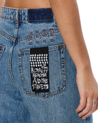 Womens Empire Jean Relik Relaxed Straight Denim Jeans - Denim