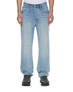 Mens Hazlow Manhattan Straight Denim Jeans - Denim
