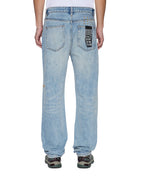 Mens Hazlow Manhattan Straight Denim Jeans - Denim