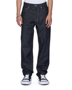 Mens Hazlow Raw Straight Denim Jeans - Denim