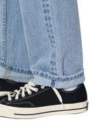 Mens Hazlow Selvedge Sydney Blue Straight Denim Jeans - Denim