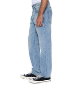 Mens Hazlow Striker Straight Denim Jeans - Denim