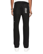 Mens Hazlow Black Jack Straight Denim Jeans - Black