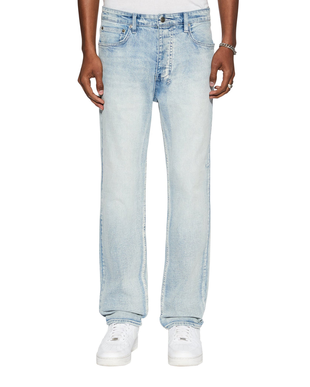 Mens Hazlow Legacy Straight Denim Jeans - Denim