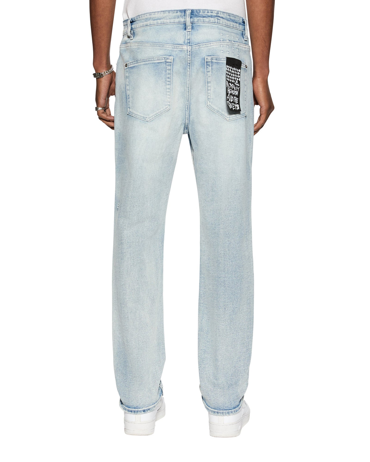Mens Hazlow Legacy Straight Denim Jeans - Denim
