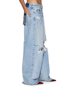 Womens Ksuper Jean Venice Oversized Denim Jeans - Denim