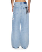 Womens Ksuper Jean Venice Oversized Denim Jeans - Denim