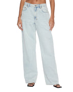 Womens Low Rider Skyfall Rampant Ripped Baggy Denim Jeans - Denim