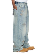 Mens Maxx Astral Kraftwerk Relaxed Denim Jeans - Denim
