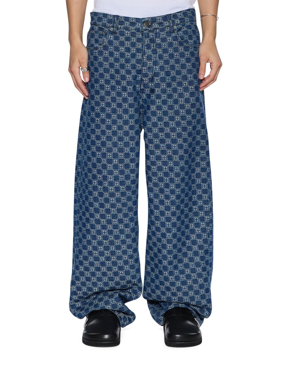 Mens Maxx Klassik Baggy Denim Jeans - Denim