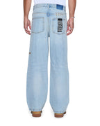 Mens Maxx Krystal Baggy Denim Jeans - Denim