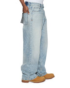 Mens Maxx Krystal Paise Relaxed Denim Jeans - Denim