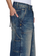Mens Maxx Operator Pant Rodeo Baggy Denim Jeans - Denim