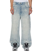 Mens Maxx Punk Eternity Baggy Denim Jeans - Denim