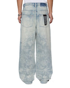 Mens Maxx Punk Eternity Baggy Denim Jeans - Denim