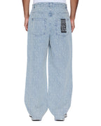Mens Maxx Tile Baggy Denim Jeans - Denim