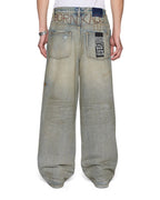 Mens Maxx Workshop Chaos Relaxed Pants - Denim