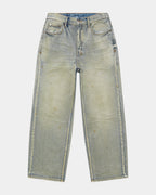 Mens Maxx Mechanik Baggy Denim Jeans - Denim