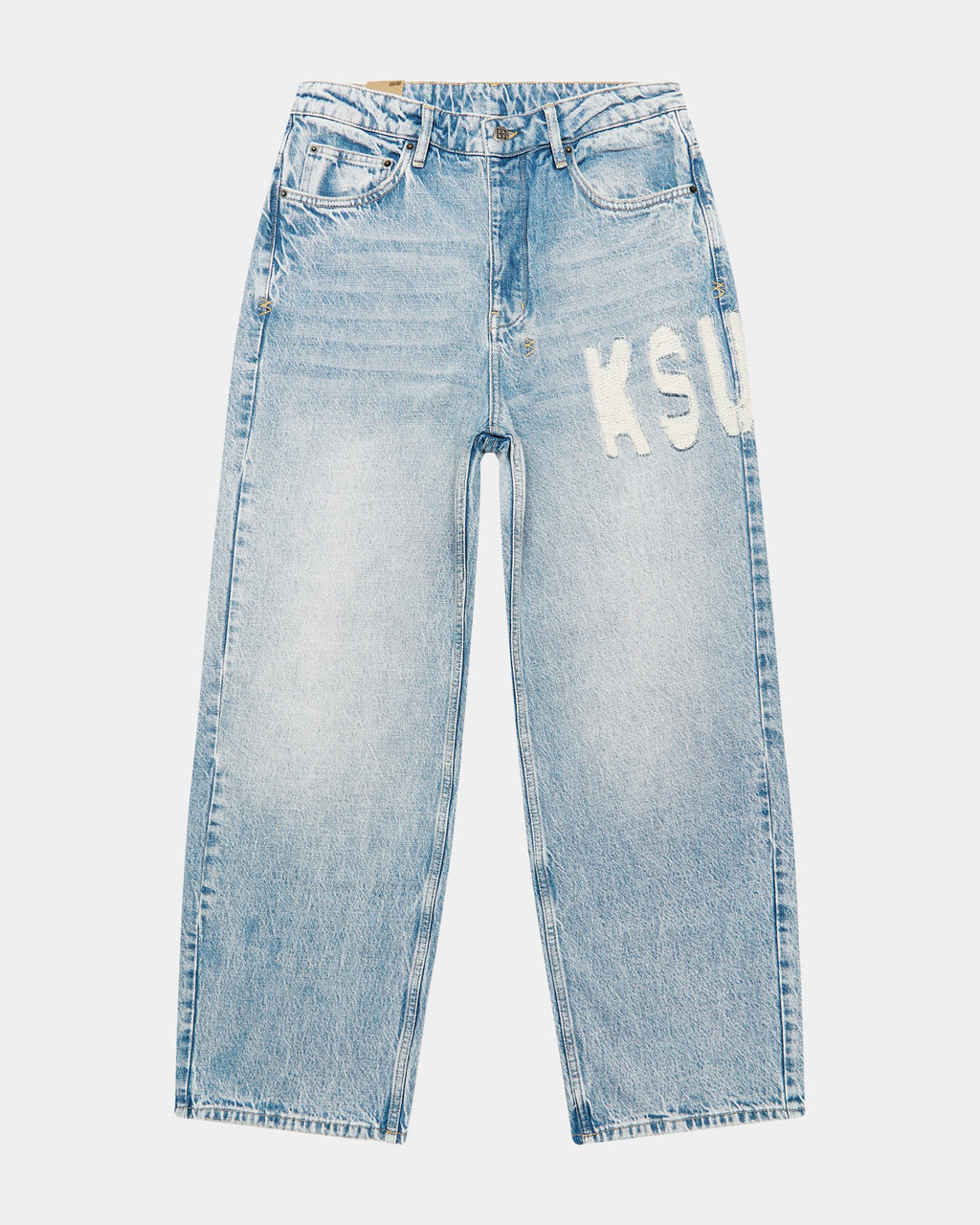 Mens Maxx Nu Heritage Baggy Denim Jeans - Denim