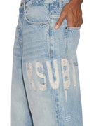 Mens Maxx Nu Heritage Baggy Denim Jeans - Denim
