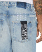 Mens Maxx Nu Heritage Baggy Denim Jeans - Denim