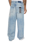 Mens Maxx Nu Heritage Baggy Denim Jeans - Denim