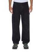 Mens Maxx Operator Pant Torqued Black Relaxed Denim Jeans - Black