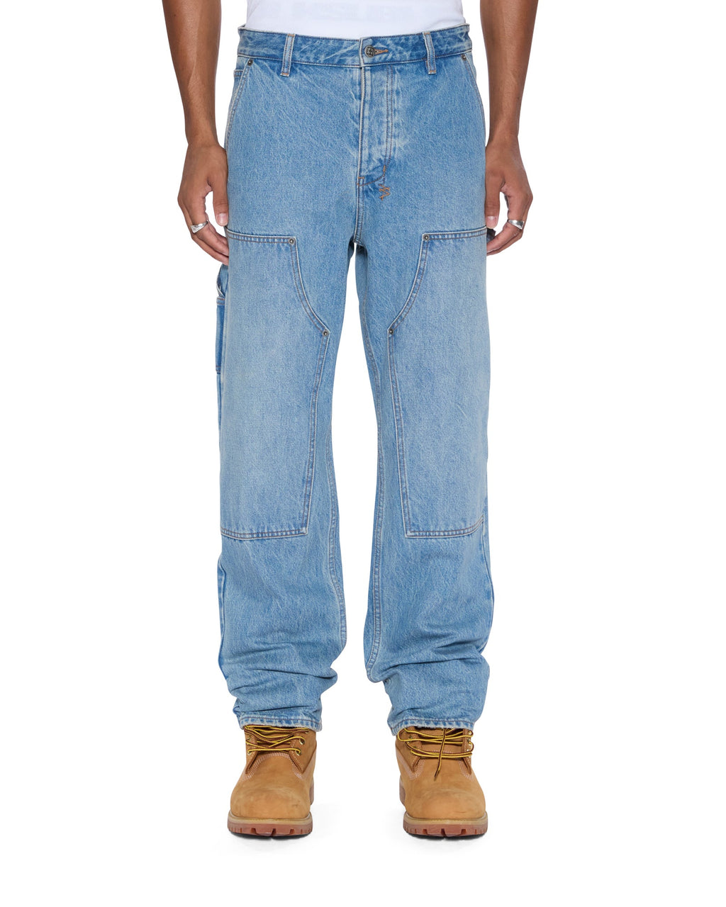 Mens Operator Pant True Relaxed Denim Jeans - Denim