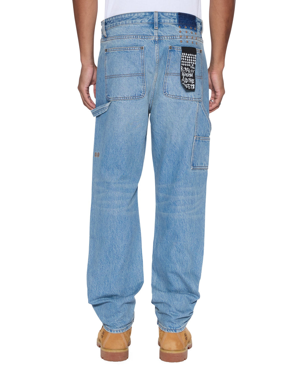 Mens Operator Pant True Relaxed Denim Jeans - Denim