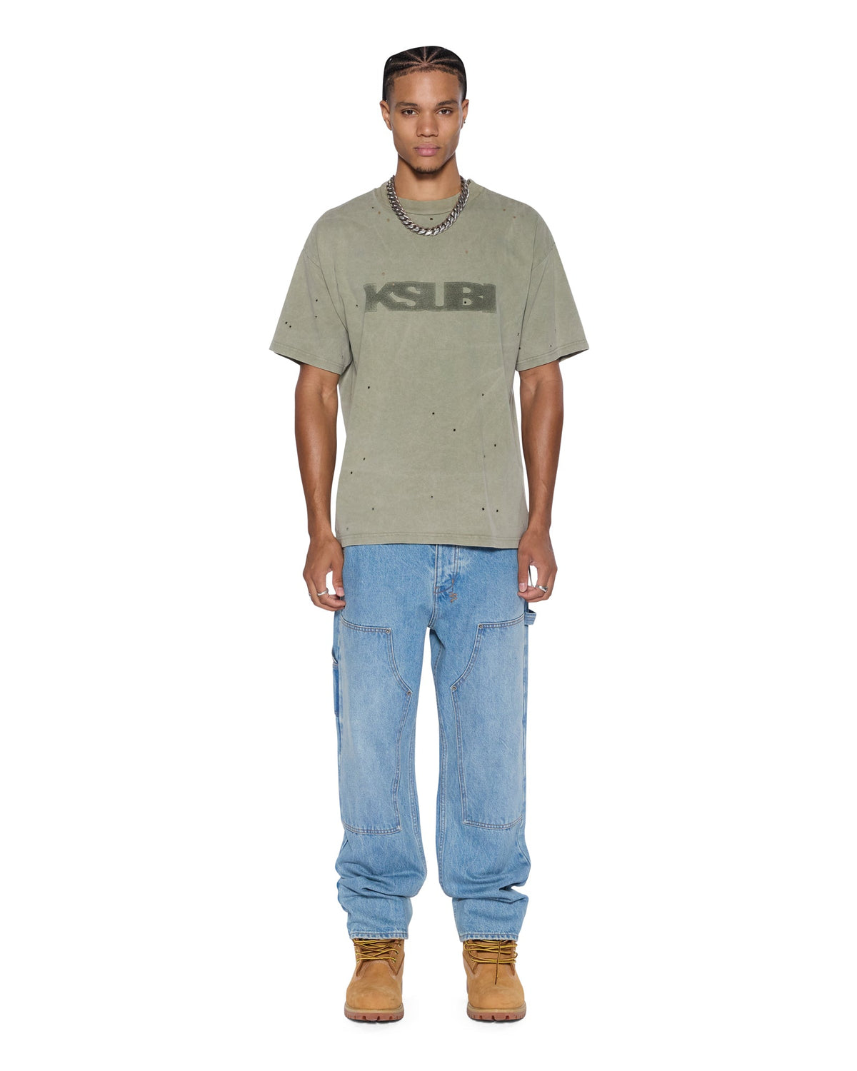 Mens Operator Pant True Relaxed Denim Jeans - Denim