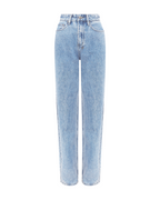 Womens Playback Authentik Straight Denim Jeans - Denim