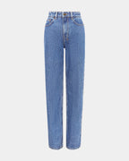 Womens Playback Heritage Straight Denim Jeans - Denim