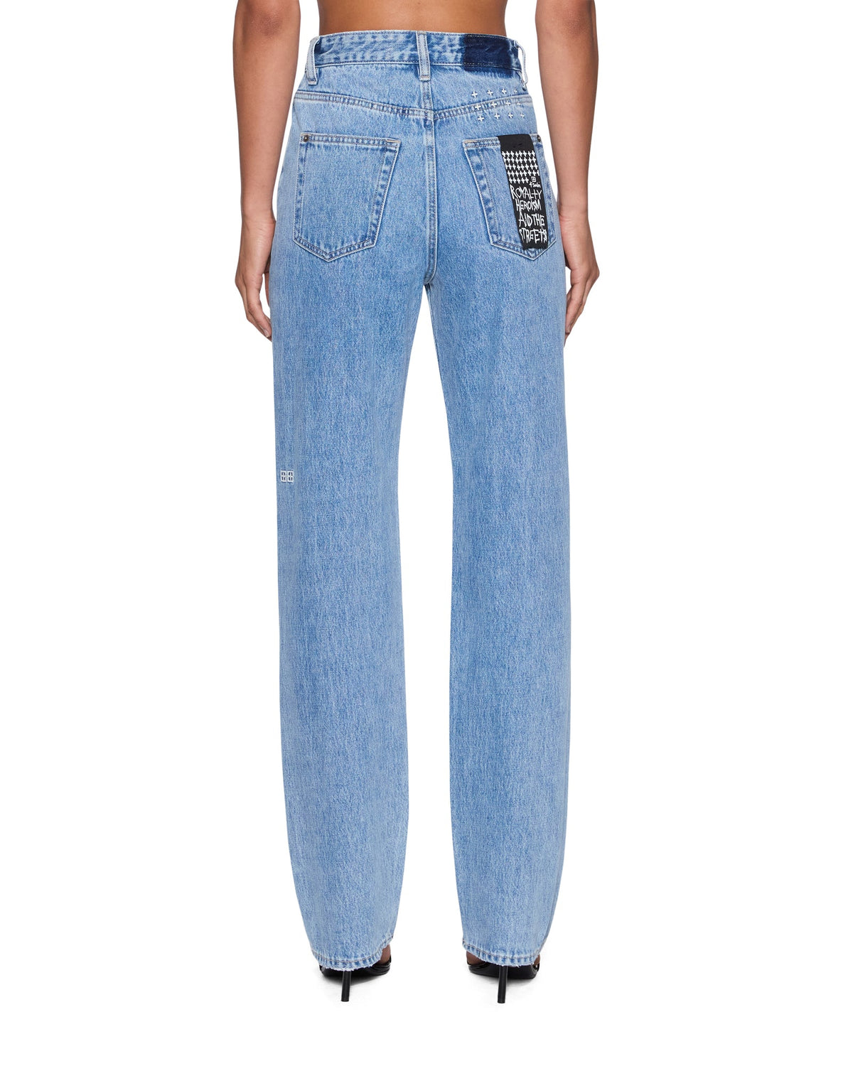 Womens Playback Authentik Straight Denim Jeans - Denim