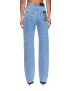Womens Playback Authentik Straight Denim Jeans - Denim