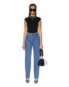 Womens Playback Heritage Straight Denim Jeans - Denim
