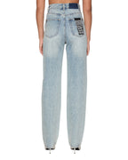 Womens Playback Karma Straight Denim Jeans - Denim