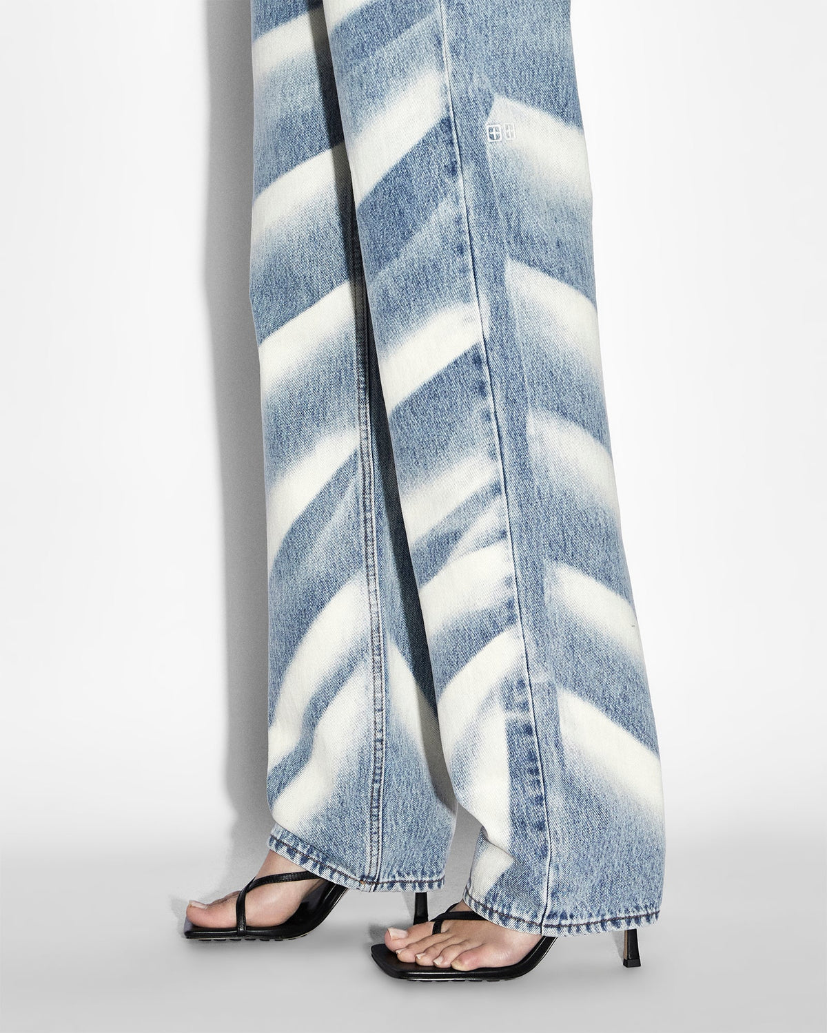 Womens Playback Strokes Straight Denim Jeans - Denim