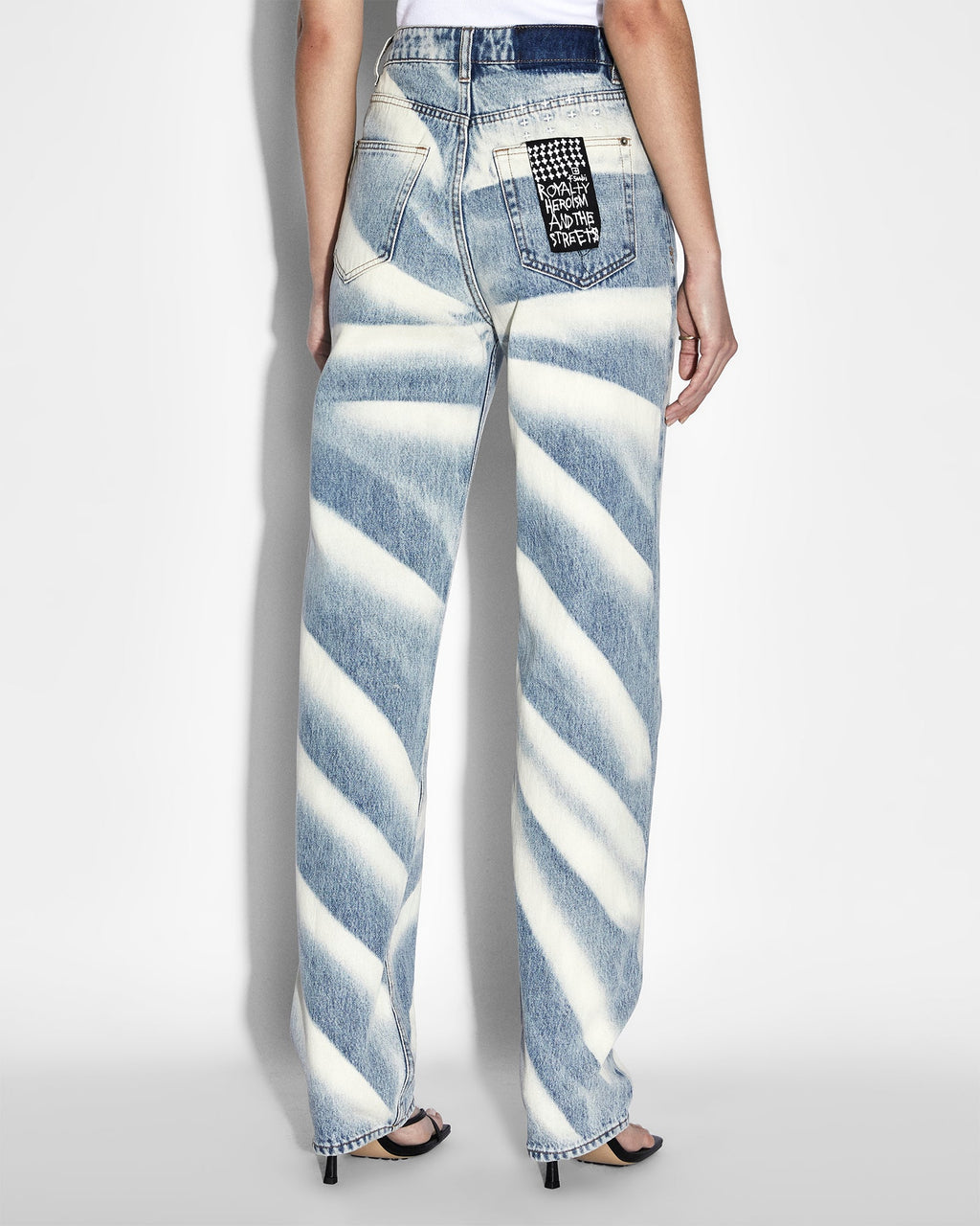 Womens Playback Strokes Straight Denim Jeans - Denim
