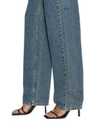Womens Playback Subway Straight Denim Jeans - Denim