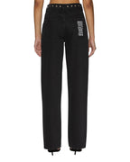 Womens Relax Jean Vice Relaxed Denim Jeans - Black